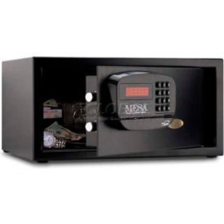 MESA SAFE CO Mesa Safe Dorm and Hotel Safe Electronic Lock MHRC916E-BLK Keyed Differently, 18 x 15 x 9 Black MHRC916E-BLK